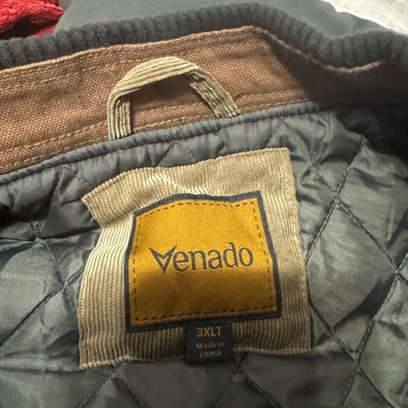 Venado Black Men's Jacket size 3xl - Picture 2 of 10